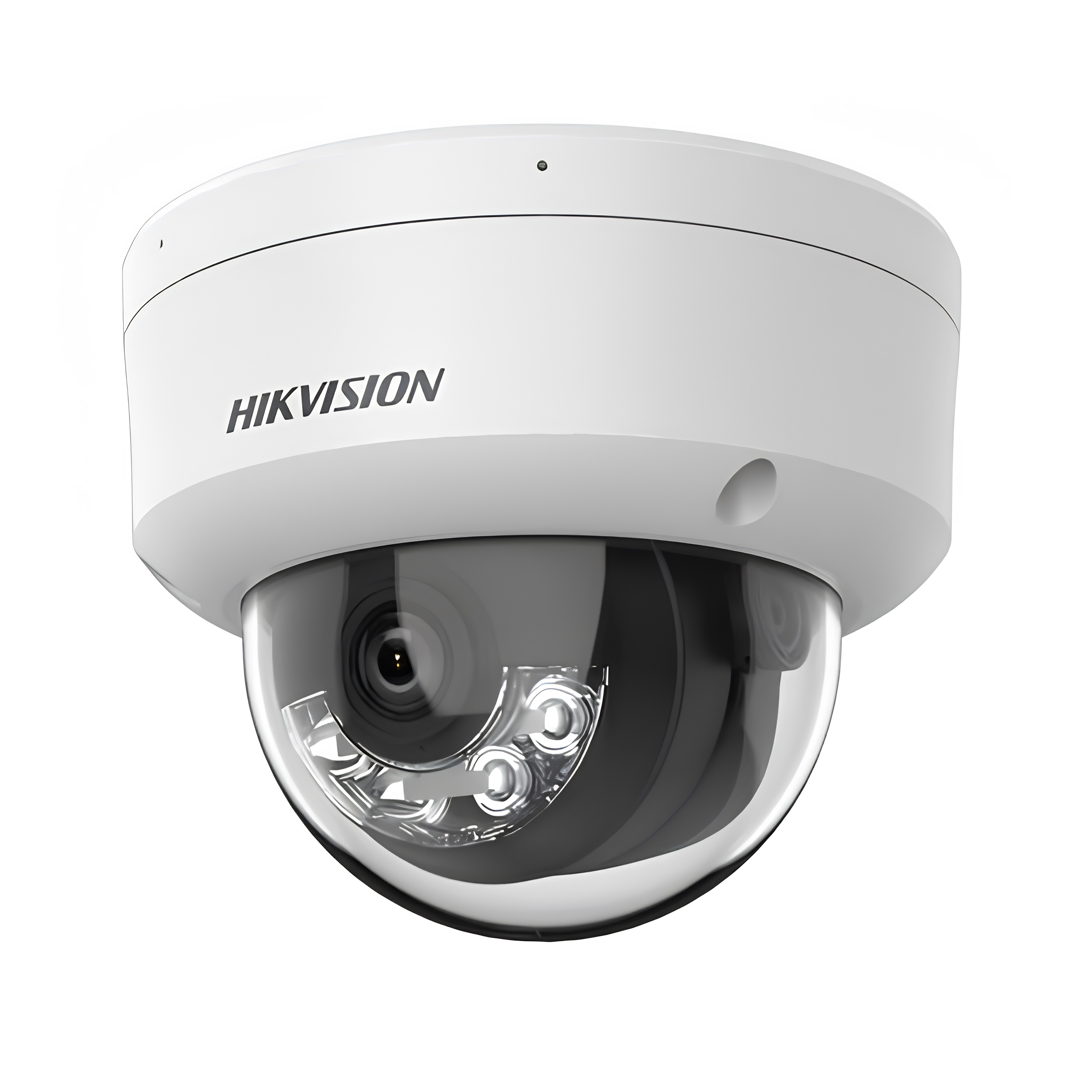 Hikkvision Dome Kamera DS-2CD1143G2-LIU. 4MP Überwachungskamera mit Personen- und Fahrzeugerkennung, Nachtsicht, Audio, H.265+ Kompression sowie wetterfestem IP67 und IK08 Schutz
