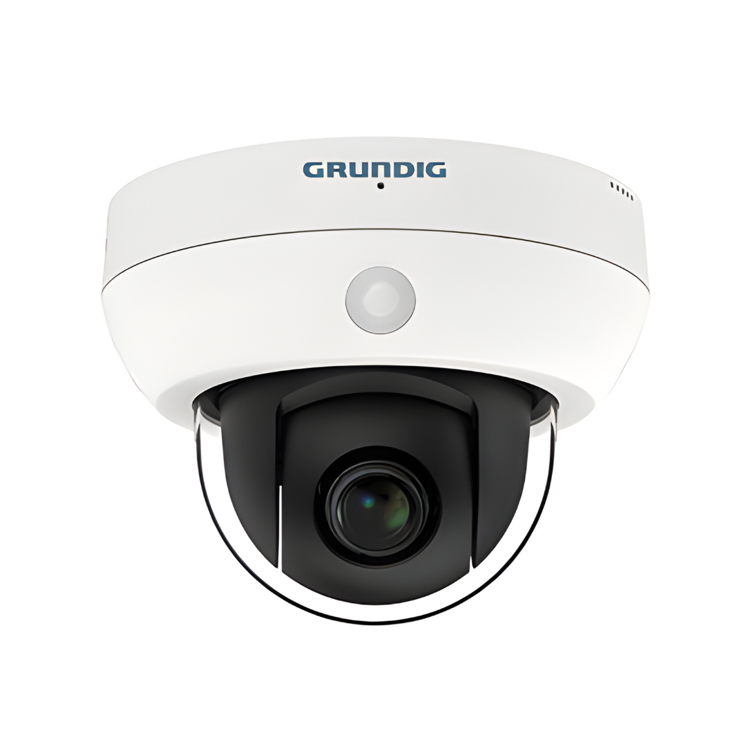 GD-CI-CT8637T – Produktfoto einer 8 MP Bullet IP-Kamera (8–32 mm Motor-Varioobjektiv, ICR, IR-LED) vor weißem Hintergrund.